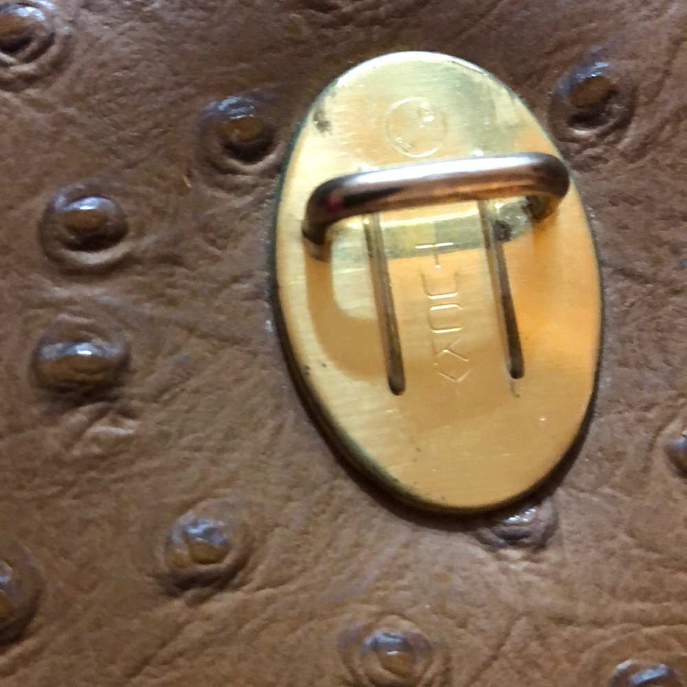 Antique John Wanamaker Ostrich Men’s Cigar Humidor.  Original one of a kind!! - Picture 10 of 11